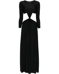 MEDEA - Second Skin Cut-Out Maxi Dress - Lyst