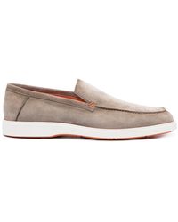 Santoni - Mocasines con puntera de almendra - Lyst