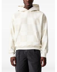 Vans - Checkerboard-Print Embroidered-Logo Hoodie - Lyst