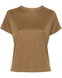 Khaite - T-Shirt mit rundem Ausschnitt - Lyst