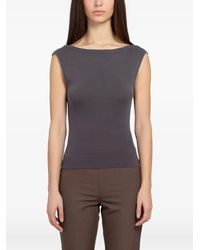 St. Agni - Ballerina Scoop-Back Top - Lyst