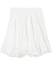 Claudie Pierlot - Jupe Trapèze À Volants - Lyst