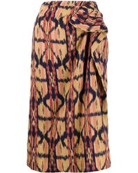 Ulla Johnson 'Ember' Rock mit Print - Mehrfarbig