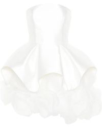 Ana Radu - Mini-Jurk Met Bloemenpatch - Lyst