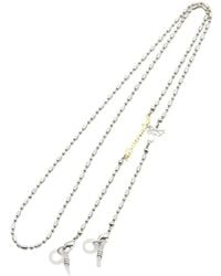 Mastermind Japan - Beaded Logo-Plaque Glasses Chain - Lyst