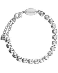 DSquared² - Logo-Engraved Metal Bracelet - Lyst