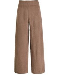 Eberjey - Ribbed Wide-Leg Trousers - Lyst