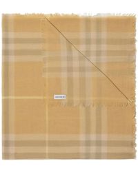 Burberry - Wool Scarf Accessories - Lyst