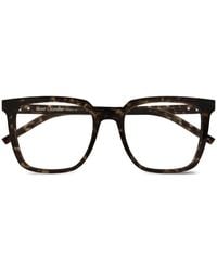 Saint Laurent - Square-Frame Glasses - Lyst