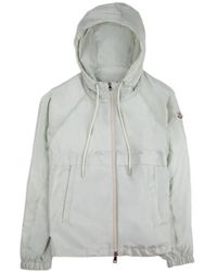 Moncler - Coquelicot Hooded Lightweight Cropped Jacket - Lyst