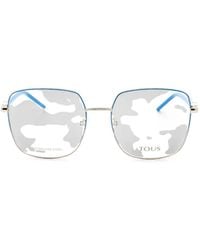 Tous - Brille Mit Eckigem Gestell - Lyst
