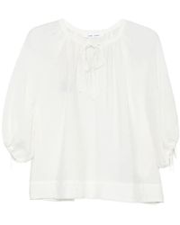 Samsøe & Samsøe - Samateran Tie-Neckline Blouse - Lyst