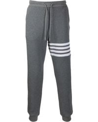 Thom Browne - Pantalon de jogging en maille gaufrée à 4 bandes - Lyst