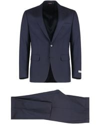 Canali - Traje De Dos Piezas Liso - Lyst