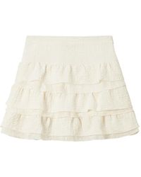 B+ AB - Ruffled A-Line Mini Skirt - Lyst