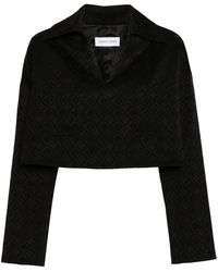 Marine Serre - Haut À Motif Monogrammé En Jacquard - Lyst