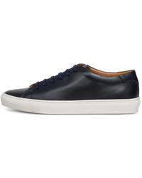 Hackett - Idol Derby Lace-Up Leather Sneakers - Lyst