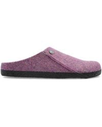 Birkenstock - Zermatt Slipper mit Shearling-Knopf - Lyst