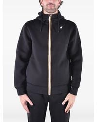 K-Way - Rainer Spacer Logo-Print Zip-Up Hooded Jacket - Lyst