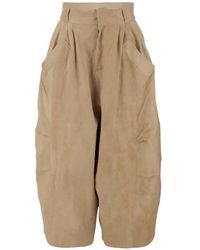 Niccolò Pasqualetti - Pantalon À Design Plissé - Lyst