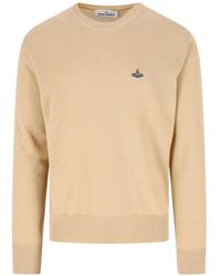 Vivienne Westwood - Alex Crew Neck Cotton Sweater - Lyst