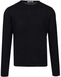 Al Duca d'Aosta - Fine-Knit Crew-Neck Sweater - Lyst
