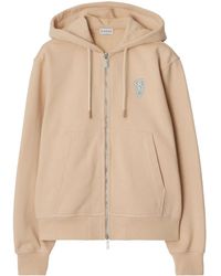 Burberry - Ekd Cotton Hoodie - Lyst