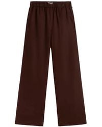 Ecoalf - Wide-Leg Elasticated-Waistband Trousers - Lyst
