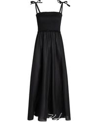 Karl Lagerfeld - Robe De Plage Dna Signature À Coupe Longue - Lyst