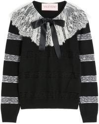 Valentino Garavani - Wool Sweatshirt - Lyst