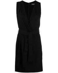 DSquared² - Jurk Met Ceintuur - Lyst