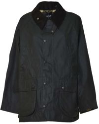 Barbour - Corduroy-Collar Coat - Lyst