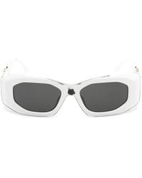 Versace - Oval-Frame Sunglasses - Lyst