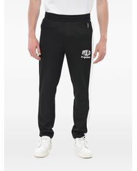 Polo Ralph Lauren - Cotton-Blend Joggers With Contrast Stripes - Lyst