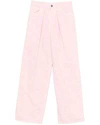 Haikure - Candy Pleated Wide-Leg Jeans - Lyst