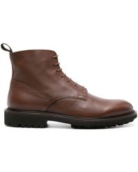SCAROSSO - Thomas Leather Boots - Lyst