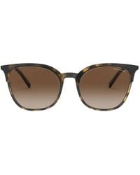 ARMANI EXCHANGE - Lunettes De Soleil À Effet Écailles De Tortue - Lyst