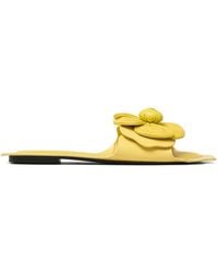 Marc Jacobs - Slip-On Leather Sandals - Lyst