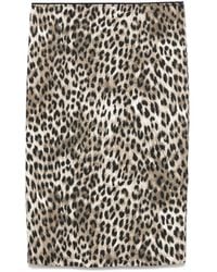 N°21 - Minirock mit Leoparden-Print - Lyst