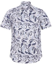 LOJA DAS MEIAS - Abstract-Print Short-Sleeve Shirt - Lyst