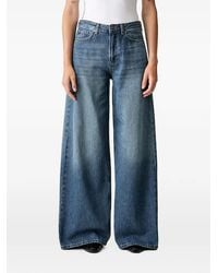 Joop! - Logo-Patch Wide-Leg Jeans - Lyst