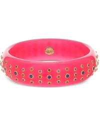 Mark Davis - 18K Multi-Stone Bakelite Bangle Bracelet - Lyst