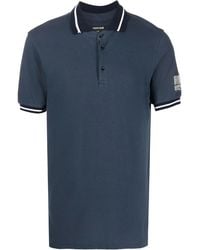 Roberto Cavalli - Slogan-Print Polo Shirt - Lyst