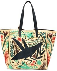 Etro - X Tabby Booth Unfold Me Graphic-Print Shoulder Bag - Lyst