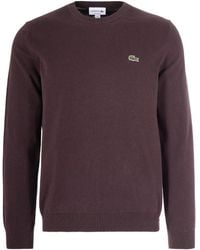 Lacoste - Logo Crew-Neck Sweater - Lyst