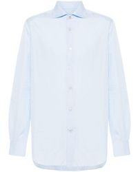 Kiton - Poplin Cotton Shirt - Lyst