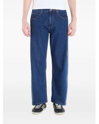 adidas - Firebird Adicolor Denim Pants - Lyst