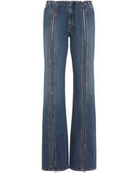Jean Paul Gaultier - Jeans mit Reißverschlussdetail - Lyst