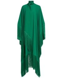 ‎Taller Marmo - Mrs Ross Fringed Maxi Kaftan Dress - Lyst