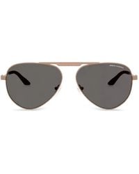 ARMANI EXCHANGE - Pilot-Frame Sunglasses - Lyst